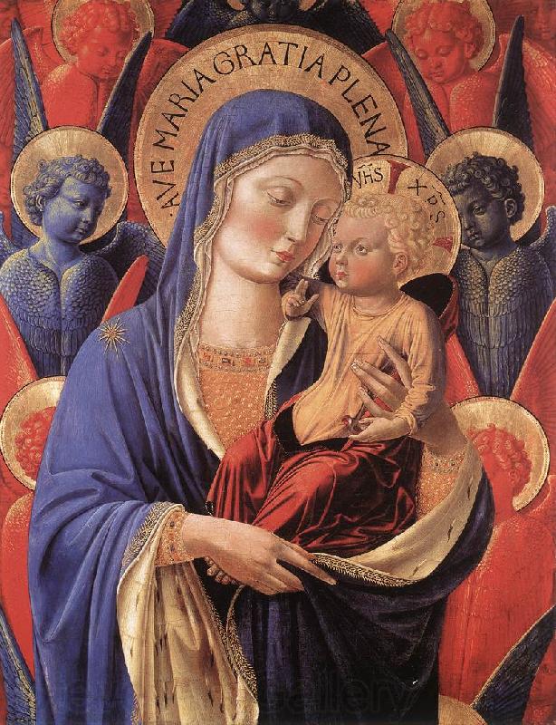 GOZZOLI, Benozzo Madonna and Child gh Germany oil painting art